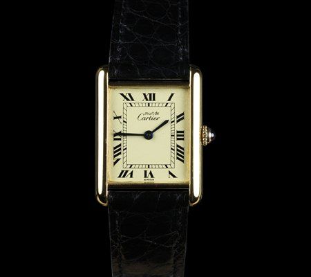 MUST DE CARTIER 18K YG MENS LARGE RRP £3,000  