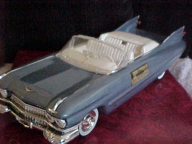 Jim Beam 59 Blue Convertible Cadillac**MINT w/BOX*RARE  