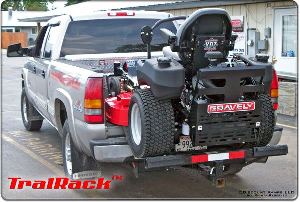 NEW IRONMAN ATV RACK LAWN MOWER HITCH MOUNTED CARRIER (TRP 2000 