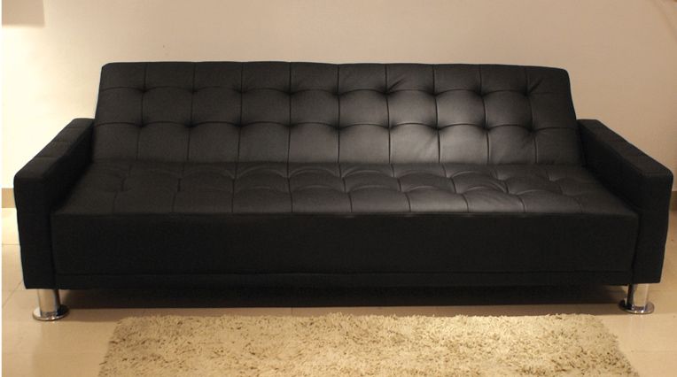 Modern Button Tufted Living Room Set Sofa Sleeper  