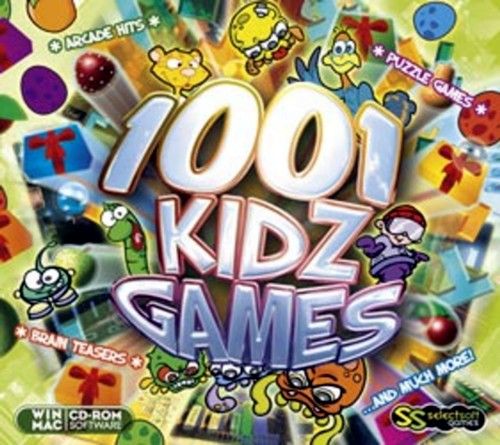 1001 KIDZ GAMES Collection PC XP Vista Win 7 MAC New SEALED  