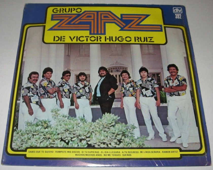 GRUPO ZAAZ  SABES QUE TE QUIERO   LP cumbia victor hugo  