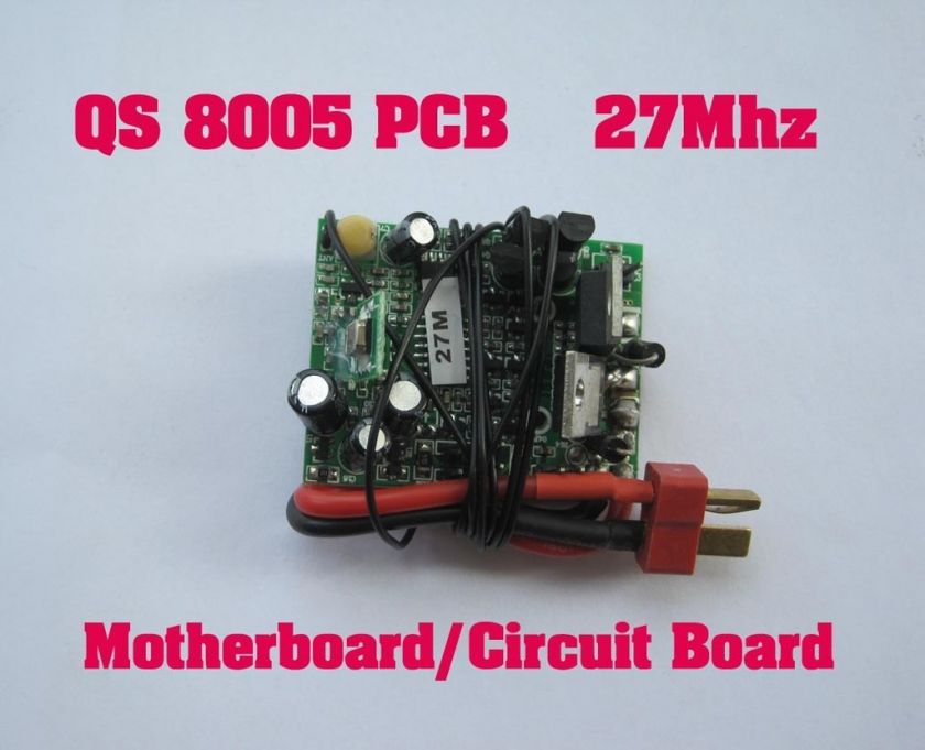 27Mhz QS 8005 PCB Board Circuit rc helicopter parts  