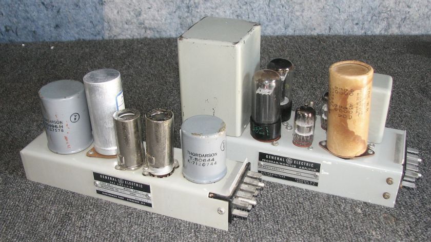 GE Mic Preamp 4BA1 and GE Program Amp 4BA12 Langevin Collins Western 