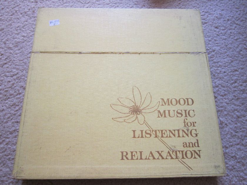   Digest Mood Music for Listening and Relaxation 10 LP 33 Record Box Set