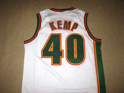 NBA SHAWN KEMP Seattle SuperSonics Home Swingman Jersey Size XL New 