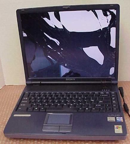 Sony Vaio PCG 9J1L Pentium 4 PCG FRV27 Laptop for Parts Repair  