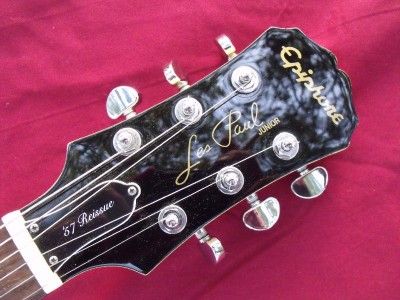 Epiphone 57 Reissue Les Paul Jr W/Upgrades,Gibson Gigbag  