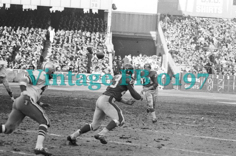 VTG ORIG 1960s FOOTBALL NEGATIVE NY GIANTS COWBOYS  