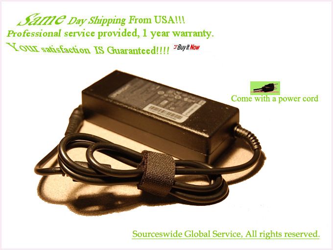 For sale is a brand new replacement AC Adapter Charger Power Supply