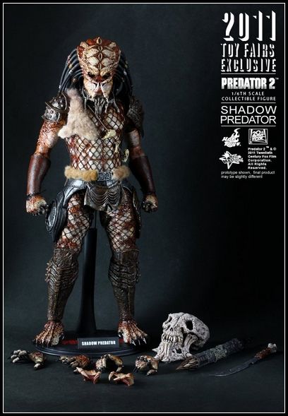 Hot Toys 1/6 Predator 2  Shadow Predator (2011 Toy Fairs Exclusive 