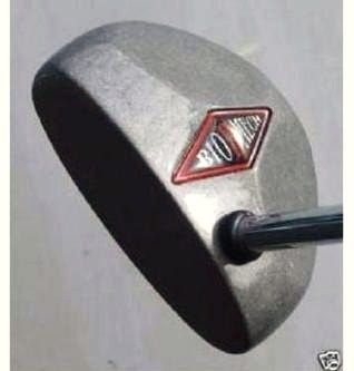 GOLF PUTTER HEAD ONLY   BIO MECH MALLET PUTTER STAINLESS .370 HOSEL 