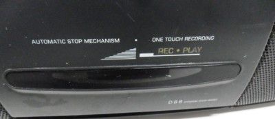 Magnavox 62X7 Single Cassette Player Tuner Radio Used  