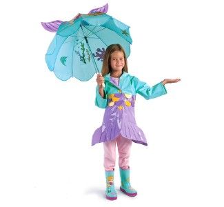 Kidorable Mermaid Rain Umbrella for Girls New  