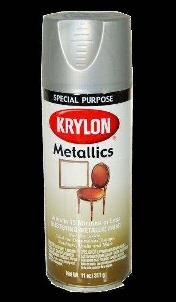 New KRYLON 1403 DULL ALUMINUM METALLIC Spray Paint Can  