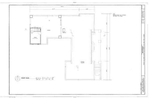20th Century Shingle Style home plans   Mid Century Modern blueprints 