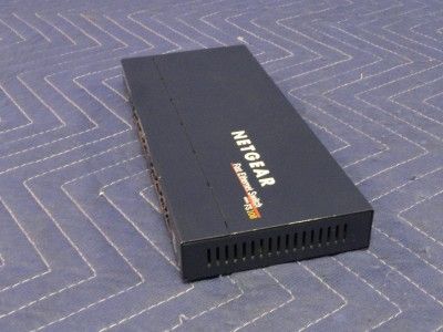 Netgear FS108 Fast Ethernet 8 Port Switch F32  