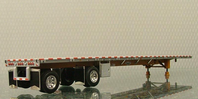 TRAILER ONLY   DCP FLATBED W/O TOOLBOX MULTIPLE COLORS & 14 