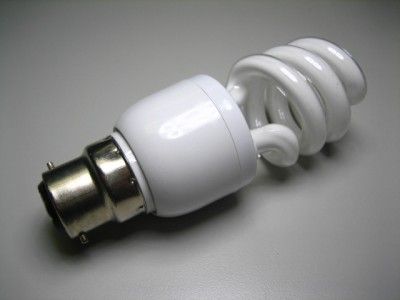   Bayonet DC 12V Compact Fluorescent Light Bulb CFL Lamp Solar  