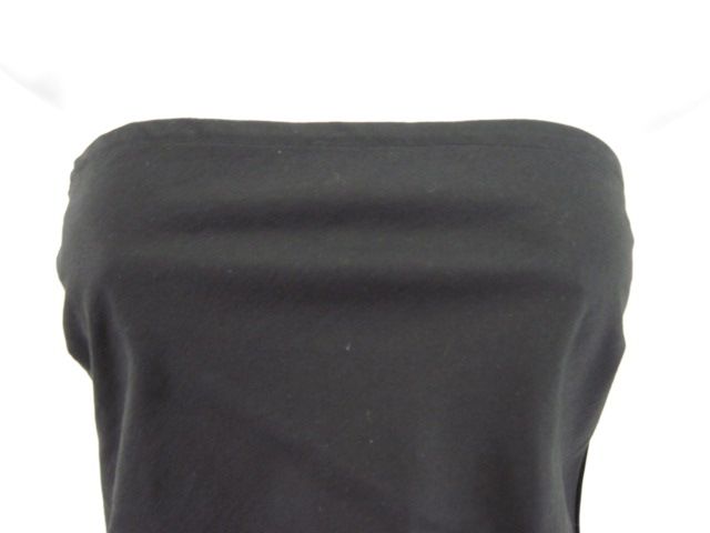 NWT SUSAN LAZAR Black Strapless Top Shirt Sz 2 $205  