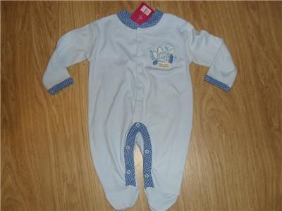 BNWT BOYS BLUE SLEEPSUIT  