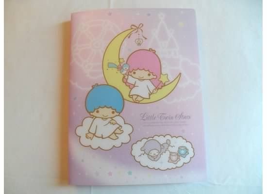 2011 Sanrio LITTLE TWIN STARS Clear Book File A4 Paper  