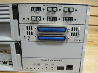 Nortel BCM 400 System w/ DSM 32+ DTM & Norstar ASM x4  