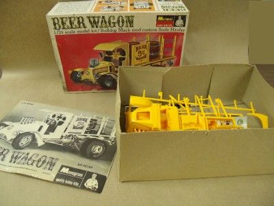 Vintage Monogram Beer Wagon 1/24 Scale Model Kit # PC189 200 Suds 