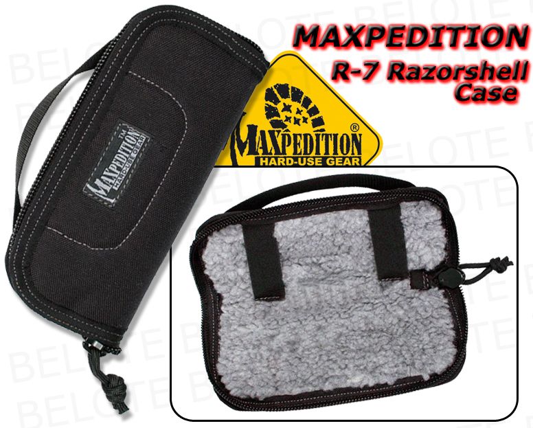 Maxpedition R 7 RazorShell Non Scratch Case BLACK 1453B  