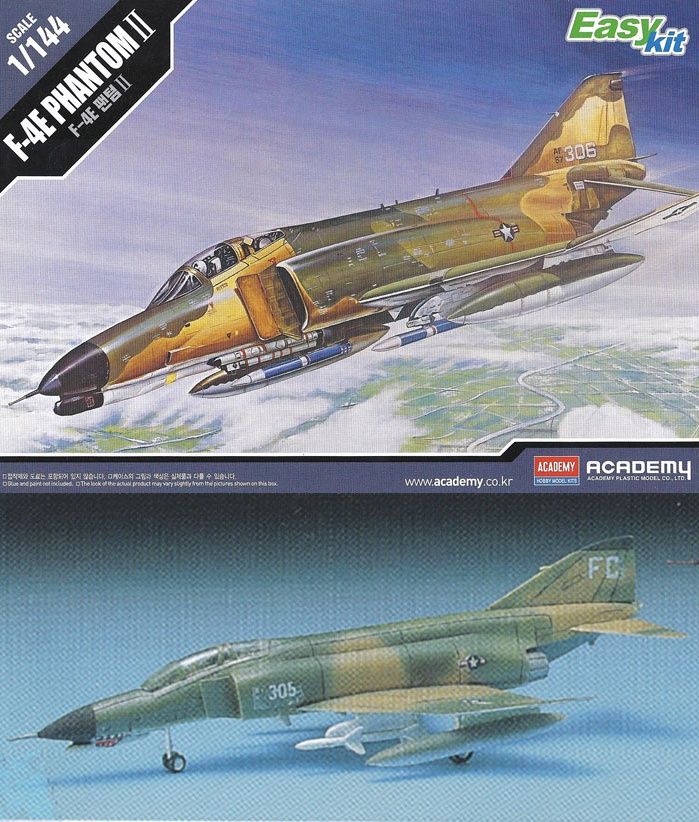 144 F 4E PHANTOM 2 / ACADEMY MODEL KIT  